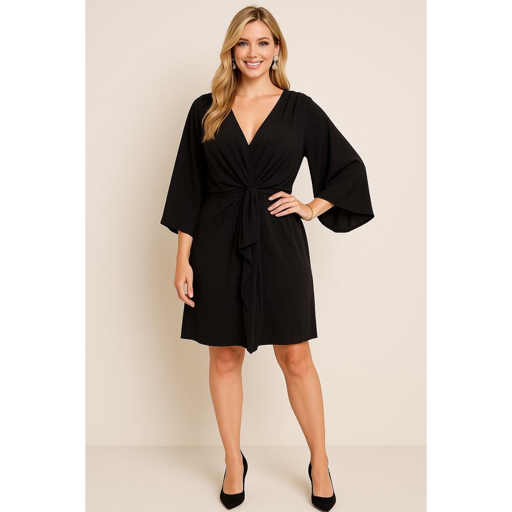 NWT City Chic Black Whirlpool Dress -Size XL (22)